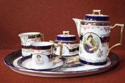 Early 20th Century Austrian 5 Pieces  Tea Set