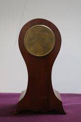 Early 20th Century Inlaid Mahogany Mantle Clock 8 Day 