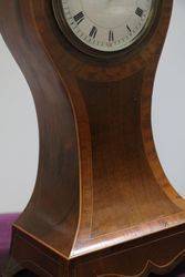 Early 20th Century Inlaid Mahogany Mantle Clock 8 Day 