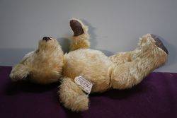 Early 20th Century Plush Bear With Jointed Body  