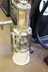 Early Avery Glass Cylinder Oil Dispenser