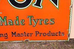 Early Avon BritishMade Tyres Enamel Sign 