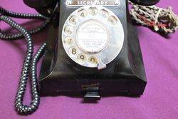 Early Bakelite Telephone 