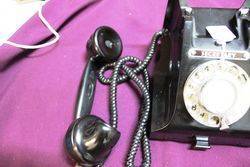 Early Bakelite Telephone 