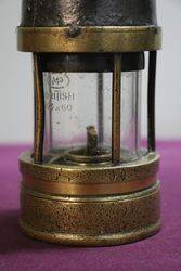 Early Brass + Metal Miners Lamp