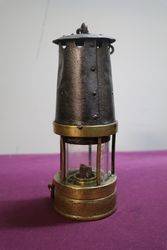 Early Brass + Metal Miners Lamp