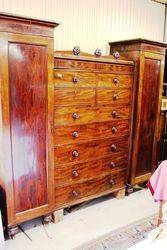 Early C19th Mahogany Wardrobe 