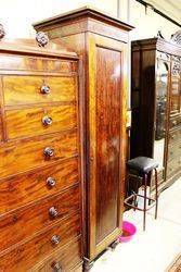 Early C19th Mahogany Wardrobe 