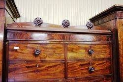 Early C19th Mahogany Wardrobe 