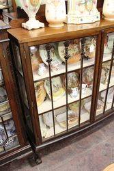 Early C20th 2 Door Display Cabinet English C1920