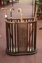 Early C20th Barley Twist Stick Stand 