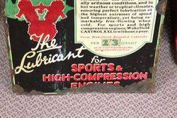 Early Castrol Wakefield XXL Tin Advertising Sign
