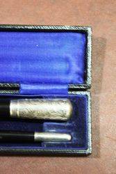 Early Conductors Silver Mounted Baton London 1924 