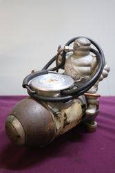 Early French Michelin Portable Bomb Compressor 