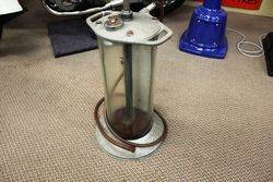 Early Glass Cylinder RedEx Oil Dispenser
