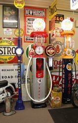 Early Siam Manual Petrol  Pump in Texaco Livery
