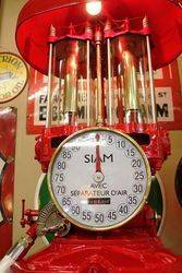 Early Siam Manual Petrol  Pump in Texaco Livery