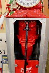 Early Siam Manual Petrol  Pump in Texaco Livery