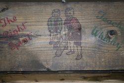 Early Teacher Est 1800 Whisky Pictorial Advertising Box 