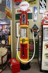 Early Vintage Hammond D Manual Petrol Pump