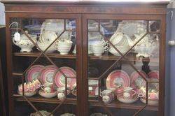 Edwardian 2 Door Mahogany Small Bookcase