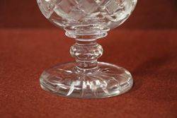 Edwardian Covered Glass Bowl  