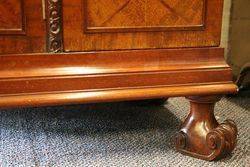 Edwardian Pair of Mahogany Display Cabinets