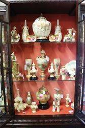 Edwardian Pair of Mahogany Display Cabinets