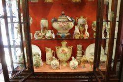 Edwardian Pair of Mahogany Display Cabinets