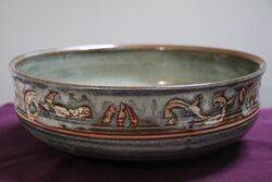 Ellen Stanyer Late 1970 Large Bowl  