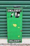 Englebert Enamel Tyre Chart Sign