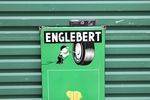 Englebert Enamel Tyre Chart Sign