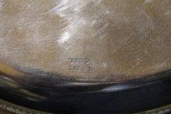 English Bead Edge Dish C1890 EPNS Silver 