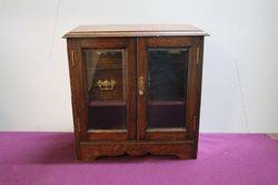 English Oak 2 Door Smokers Companion C190010