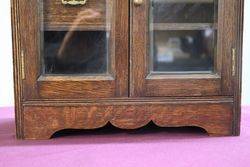 English Oak 2 Door Smokers Companion C190010