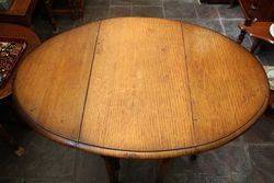 English Oak Gate Leg Table C1920