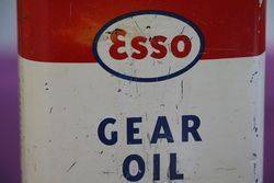 Esso One Pint Gear Oil Tin 