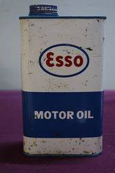 Esso One Quart Motor Oil Tin 
