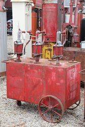 Esso Portable Triple Pump Oil Cart in Original Condition