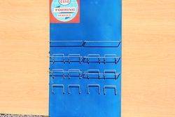 Esso Tin Map Holder Rack