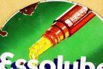 Essolube Double Sided Pictorial Enamel Sign