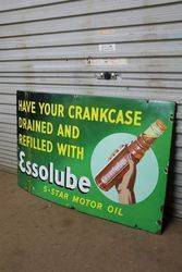 Essolube Pictorial Enamel Sign