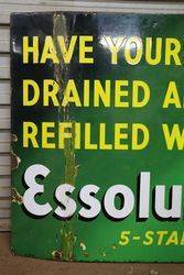 Essolube Pictorial Enamel Sign