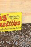 Evans Pastilles Enamel Advertising Sign