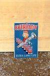 Eveready Pictorial Enamel Sign