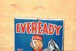 Eveready Pictorial Enamel Sign