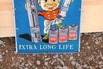 Eveready Pictorial Enamel Sign