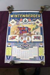 Farming Poster 1926 Wintenberger CalendarPoster  