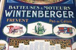 Farming Poster  1928 Wintenburger CalendarPoster 