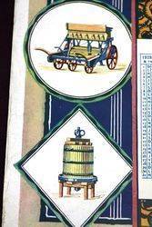 Farming Poster  1928 Wintenburger CalendarPoster 